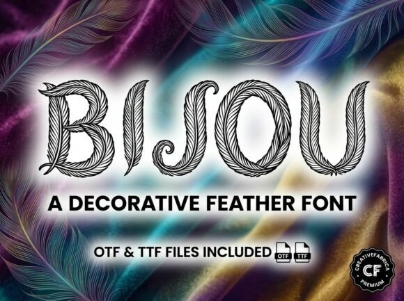 Bijou: A Majestic Display Typeface for Elevated Branding