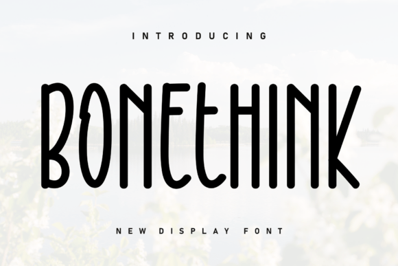 Bonethink: The Handwritten Display Font for Authentic Brand Campaigns