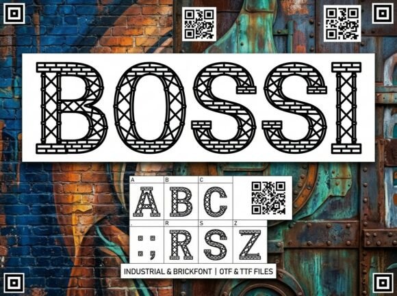 Bossi: The Heavy-Duty Display Typeface for Bold Campaigns
