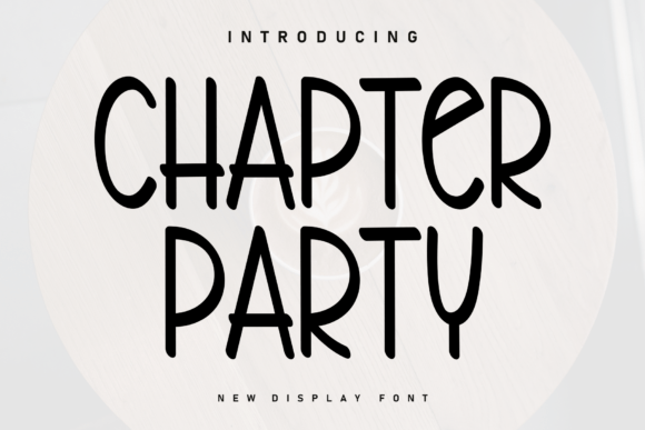 Chapter Party: The Handwritten Typeface for Cozy Brand Identity