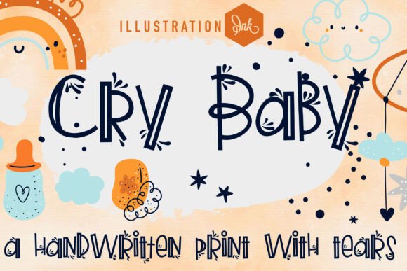 Cry Baby Typeface: The Perfect Display Font for Emotional Branding