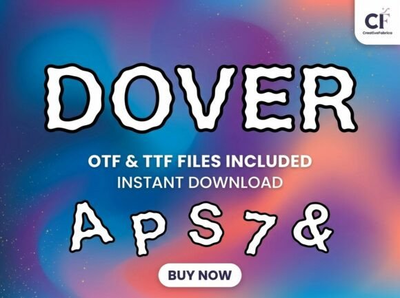 Dover: A Stunning Display Typeface for Editorial Design