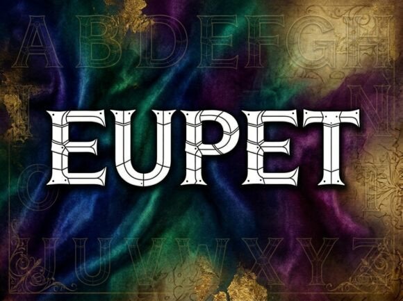 Eupet: The Stunning Display Font for Creative Makers