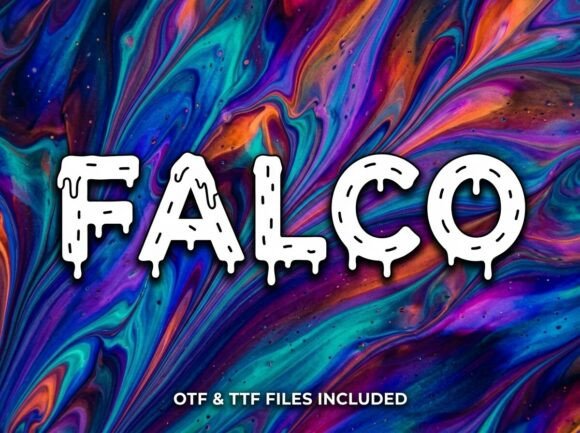 Falco: The Sweet Display Font for Your Brand Identity
