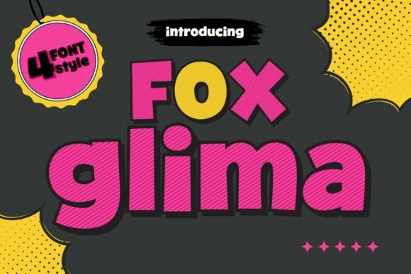 Fox Glima: The Bold Display Font for Memorable Branding
