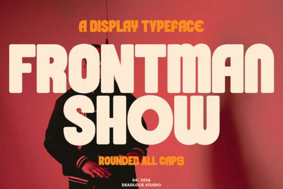 Frontman Show: The Bold Typeface for Handmade Branding