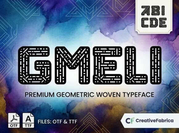 Gmeli: A Bold Display Typeface for Modern Creators