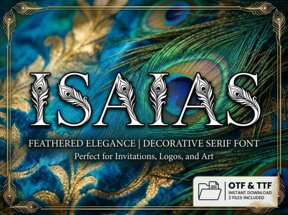 Isaias: A Stunning Display Font for Bold Branding