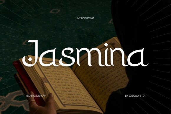 Jasmina: A Refined Islamic Display Font for Editorial Design