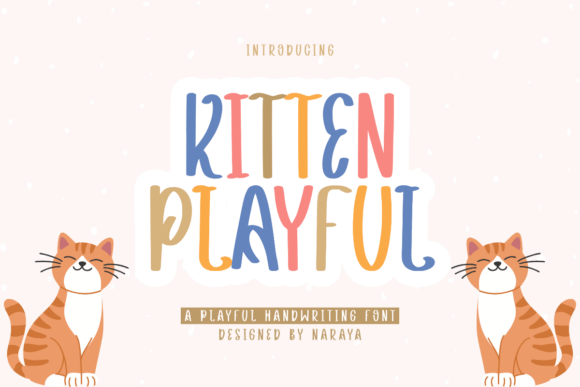 Kitten Playful: A Handwritten Display Font for Joyful Web Design