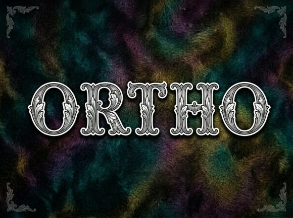 Ortho: The Premium Display Font for Standout Brand Identity