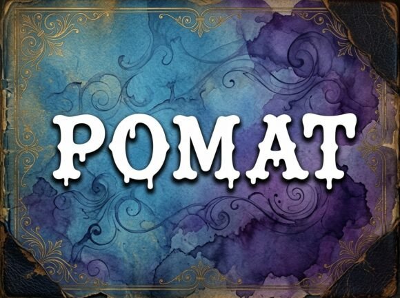 Pomat: A Stunning Display Font for Bold Branding Projects