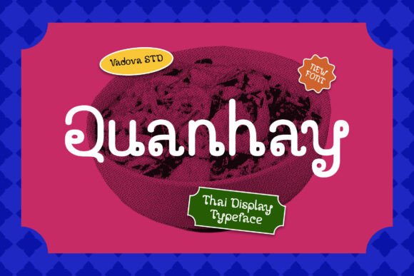 Quanhay: A Playful Display Typeface for Modern Editorial Design