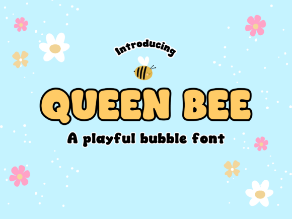 Queen Bee: The Vibrant Display Font for Bold Campaigns