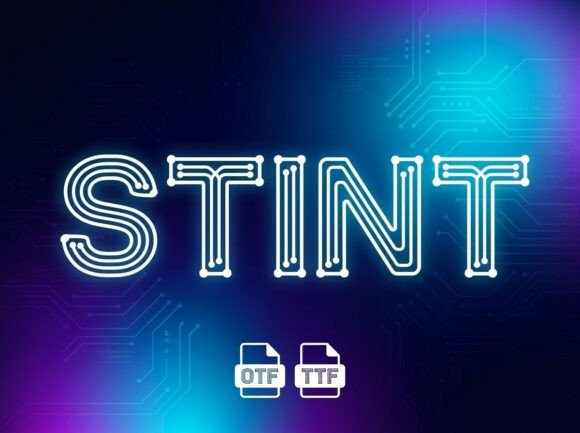 Stint: A Stunning Display Typeface for Bold Editorial Design