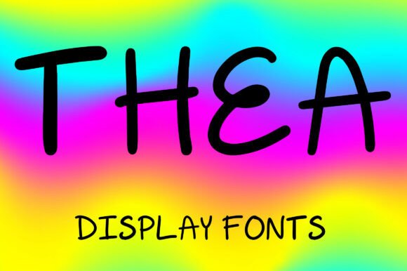 Thea: The Playful Display Font for Scroll-Stopping Brand Content