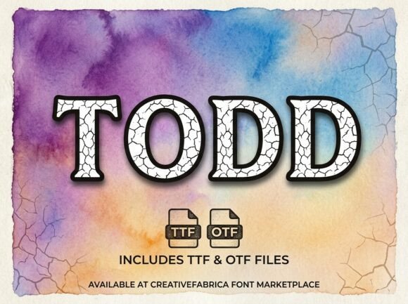Todd: A Stunning Display Font for Bold Editorial Design