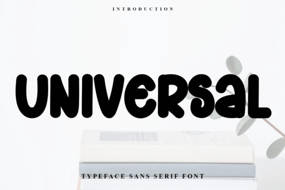 Universal: A Festive Display Font for Holiday Designs