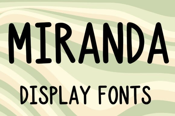 Upgrade Your Brand Identity with the Miranda Display Font